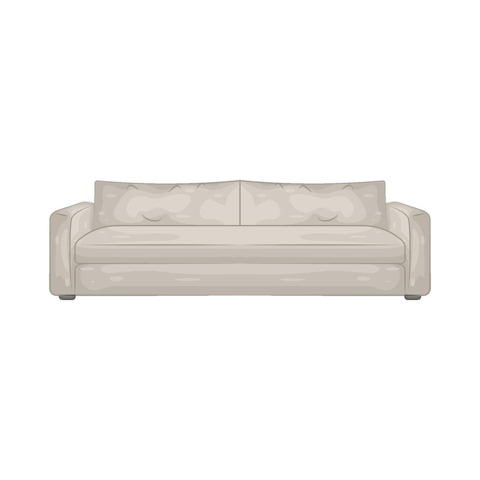 Illustration of sofa vector