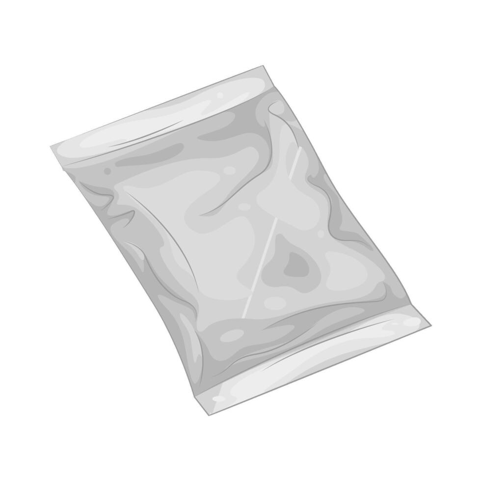 Illustration of Sealed bag vector