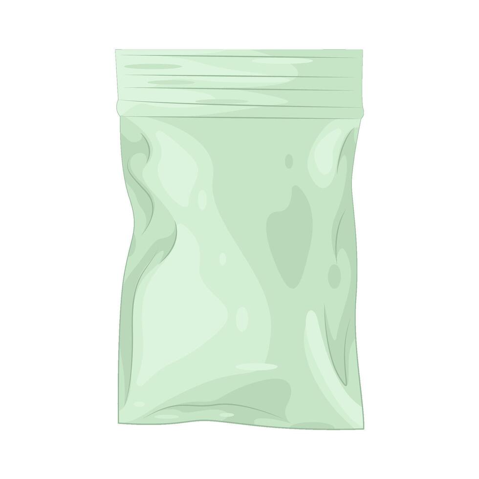 Illustration of Sealed bag vector