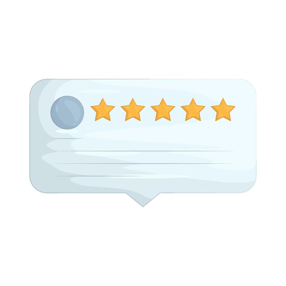 Illustration of Customer feedback vector