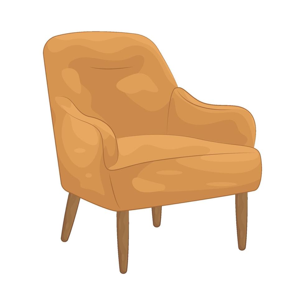 Illustration of Lounge Chair vector