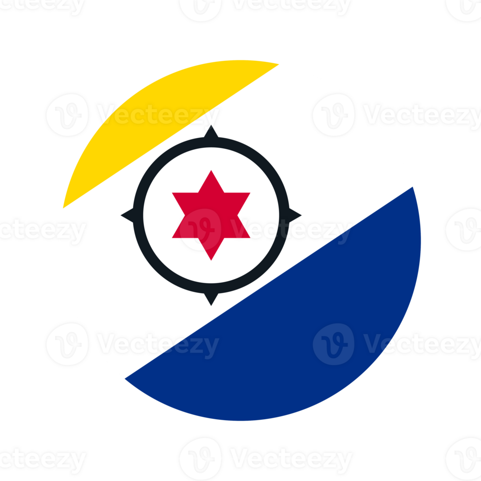 Bonaire flag simple illustration for independence day or election png