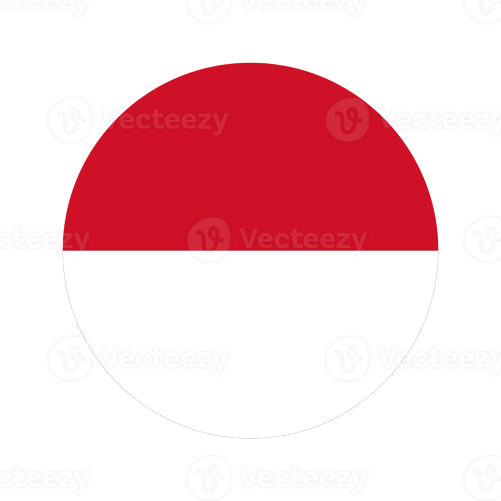Monaco flag simple illustration for independence day or election png