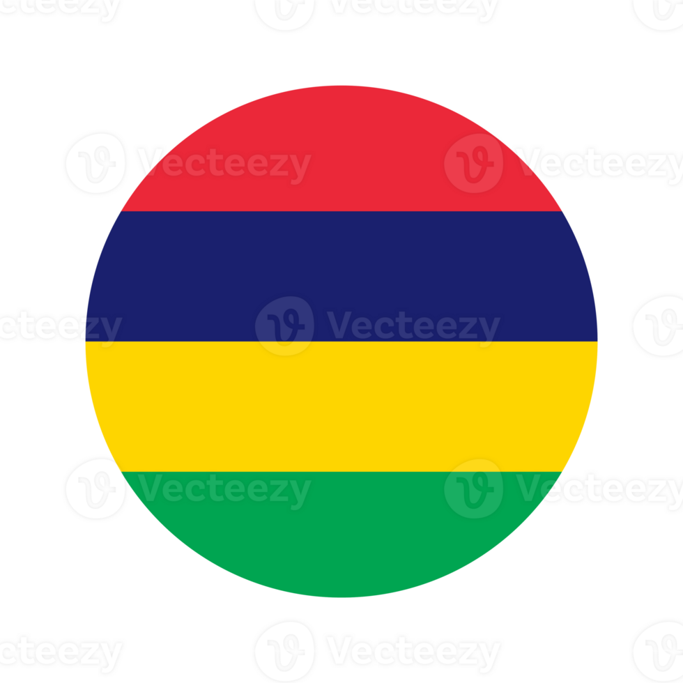 Mauritius flag simple illustration for independence day or election png