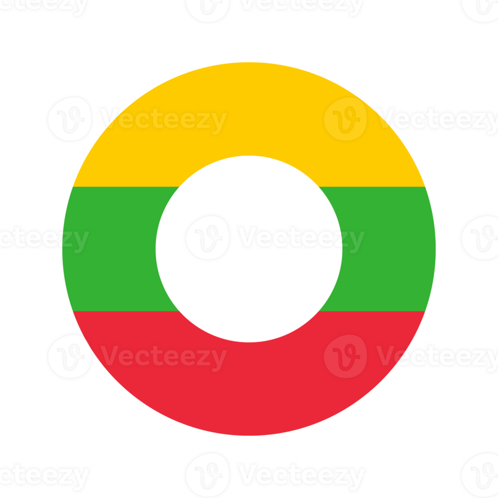 Shan State flag simple illustration for independence day or election png