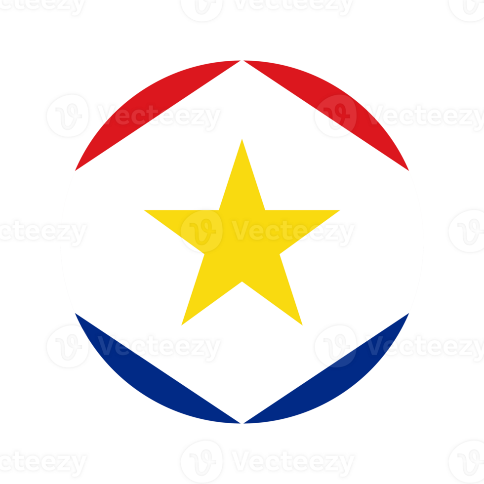 Saba flag simple illustration for independence day or election png