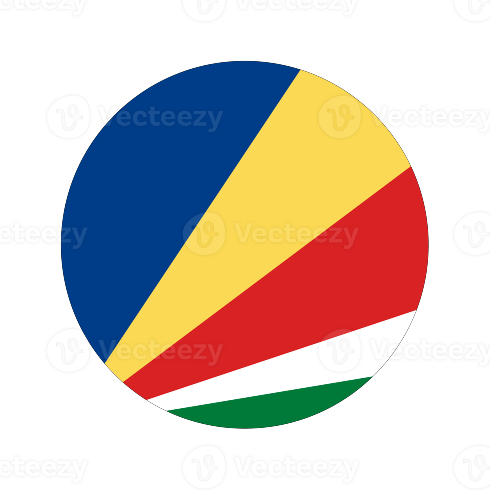 Seychelles flag simple illustration for independence day or election png