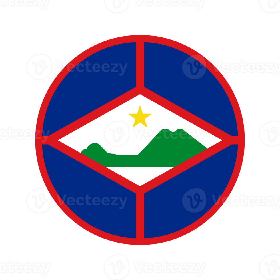 Sint Eustatius flag simple illustration for independence day or election png