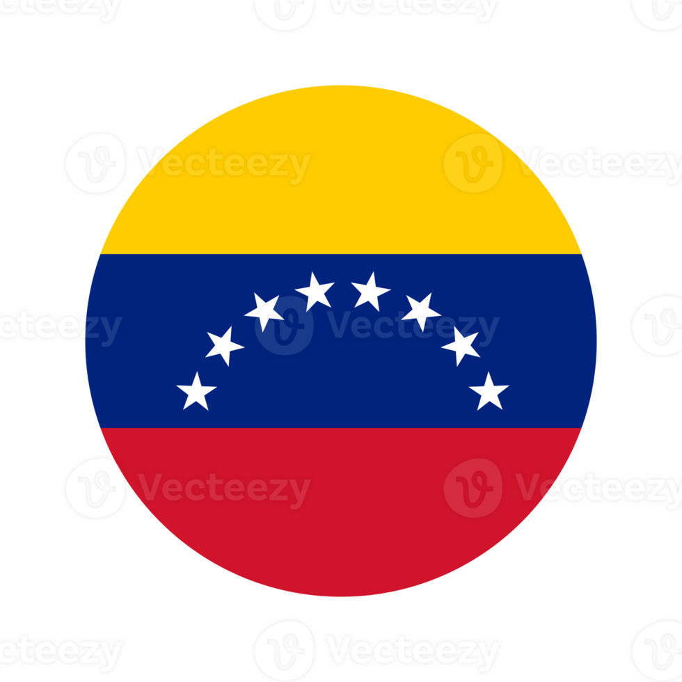 Venezuela flag simple illustration for independence day or election png