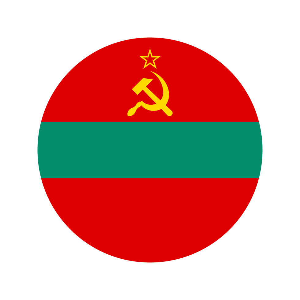 Transnistria flag simple illustration for independence day or election png