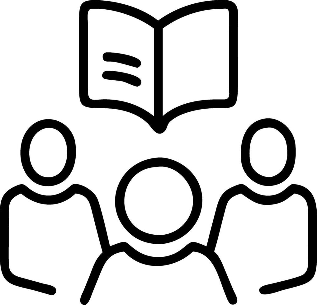 Family reading e books on tablets soft abstract background and copy space vector