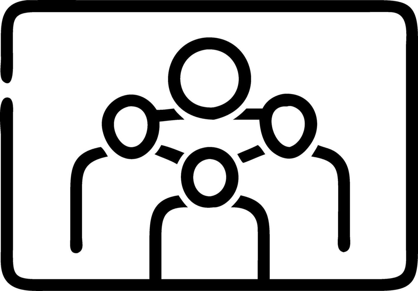 Family chatting with relatives candid shot with copy space vector