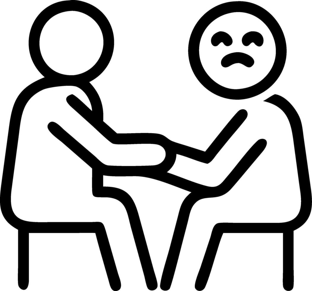 Emotional Support Session vector