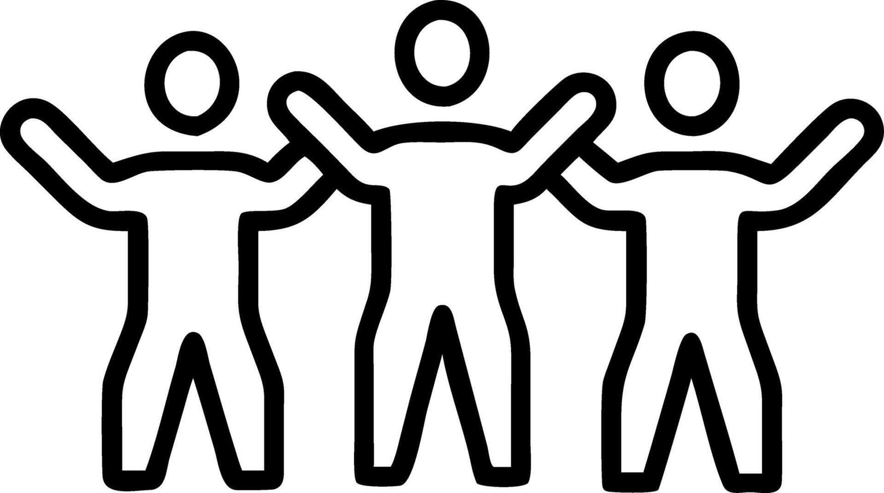 Diverse Employees Engaged in Team Building Activities Outdoors with Copy Space vector