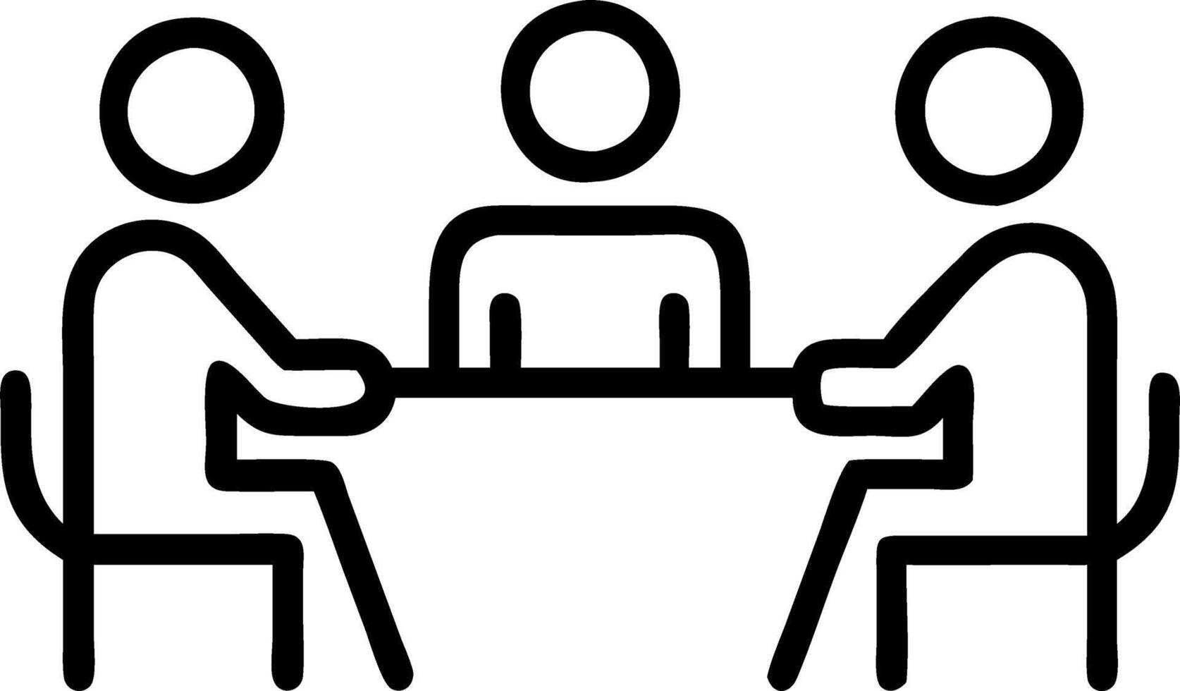 Colleagues discussing strategy glossy background with copy space vector