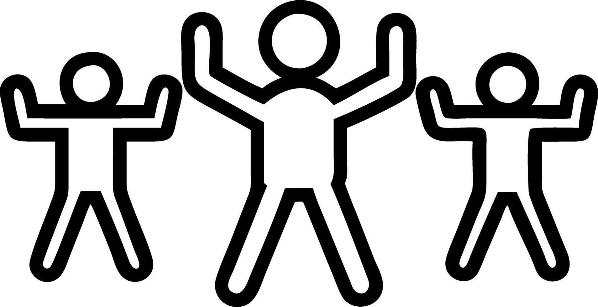 Candid Circuit Training in the Park vector