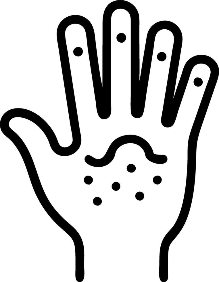 Close up of Sand Running Through Fingers Post Workout vector