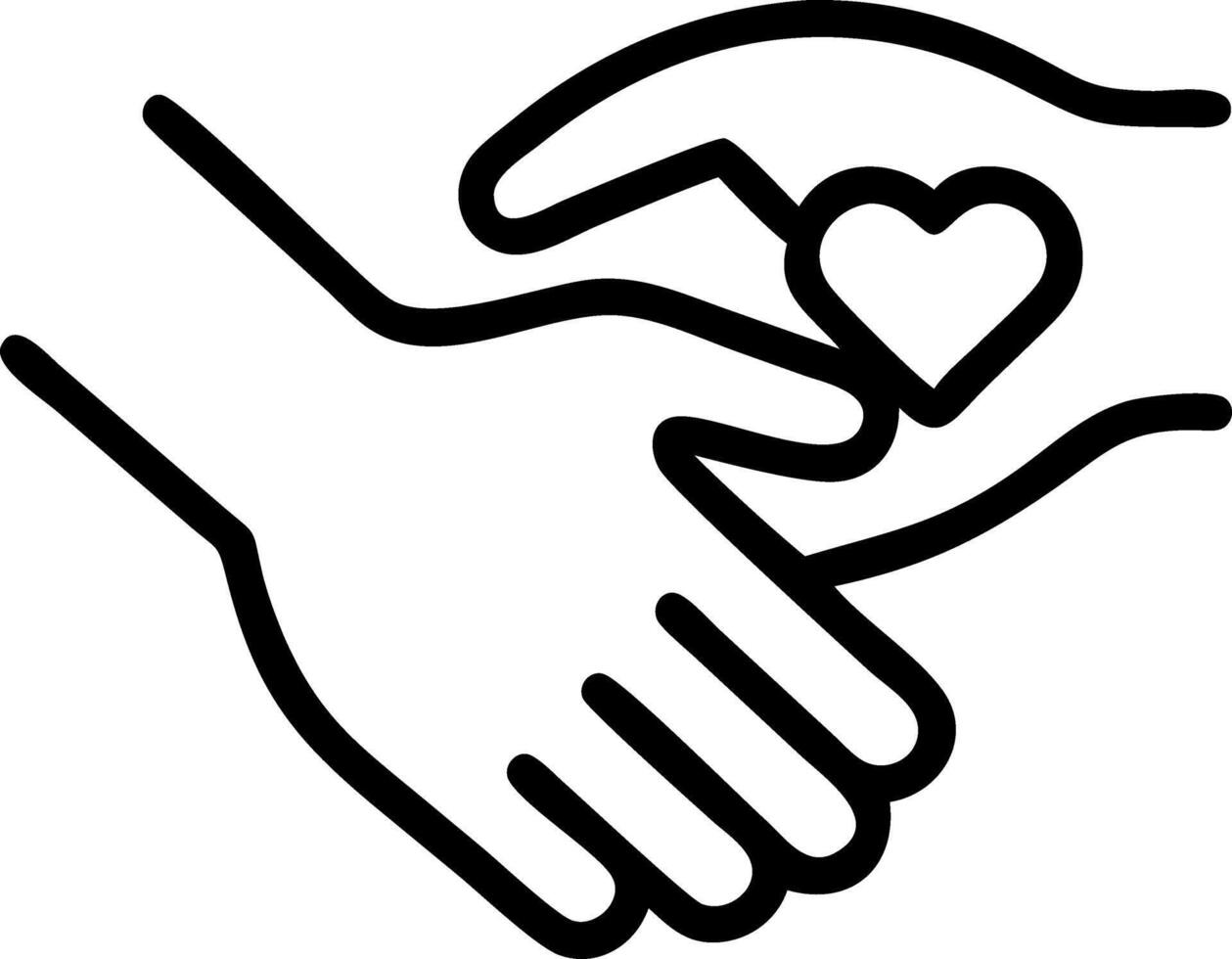 Bokeh digital art of a caregiver holding a childs hand vector