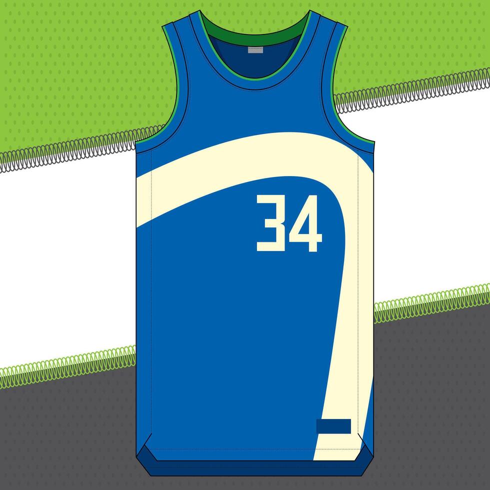modern design basketball jersey uniform vector