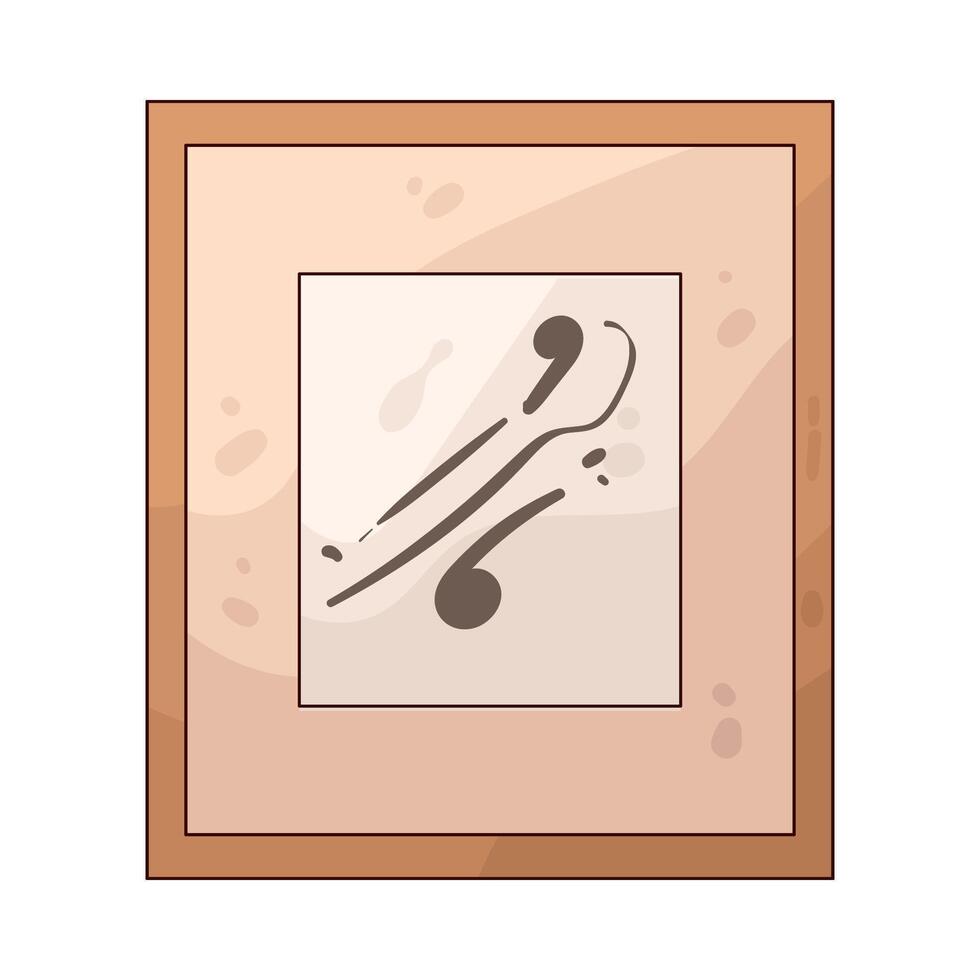 Illustration of Wall Art vector