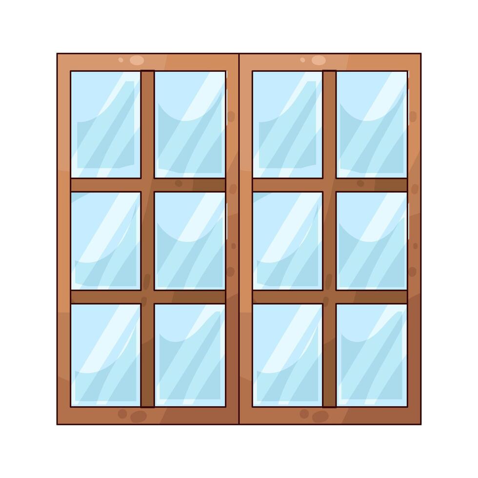 Illustration of window vector