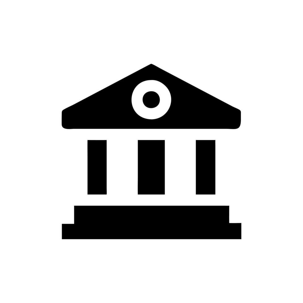 Vaulted Security Icon vector