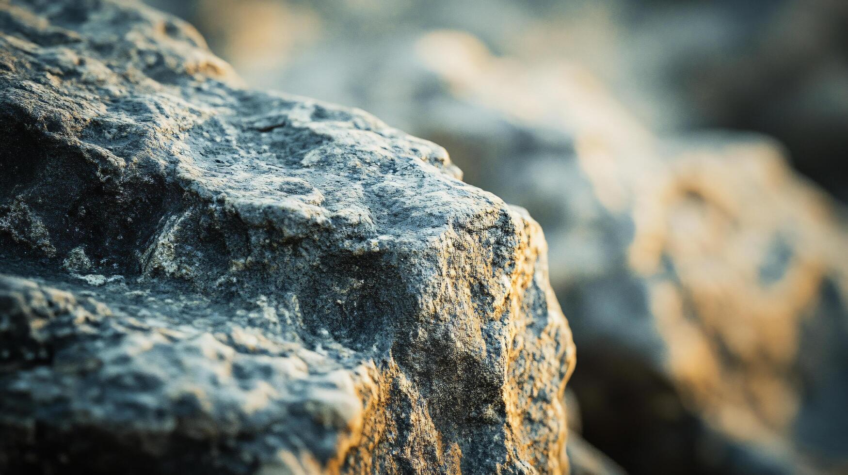 Large rock covered in dirt sits on the ground. The dirt is thick and layered, giving the rock a rough and rugged appearance. The rock is surrounded by other rocks, creating a natural landscape photo