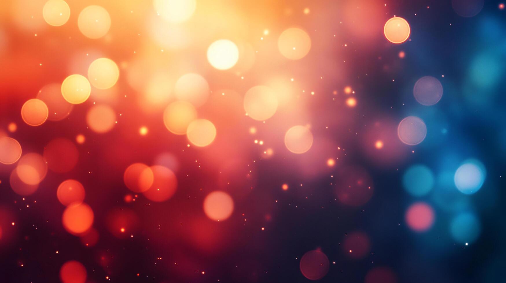 Colorful background with many small circles. The circles are of different sizes and colors. The background is a mix of red, blue, and yellow. The circles are scattered all over the background photo