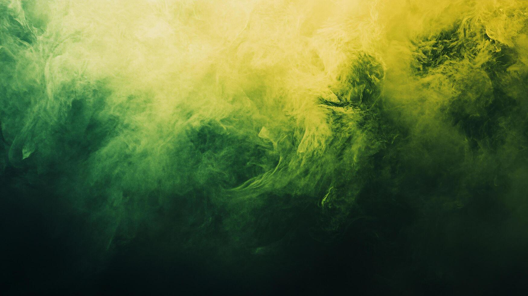 Green and yellow background with a blurry, smudged look. The background is filled with green and yellow colors, giving it a vibrant and energetic feel. The smudged look adds a sense of movement photo