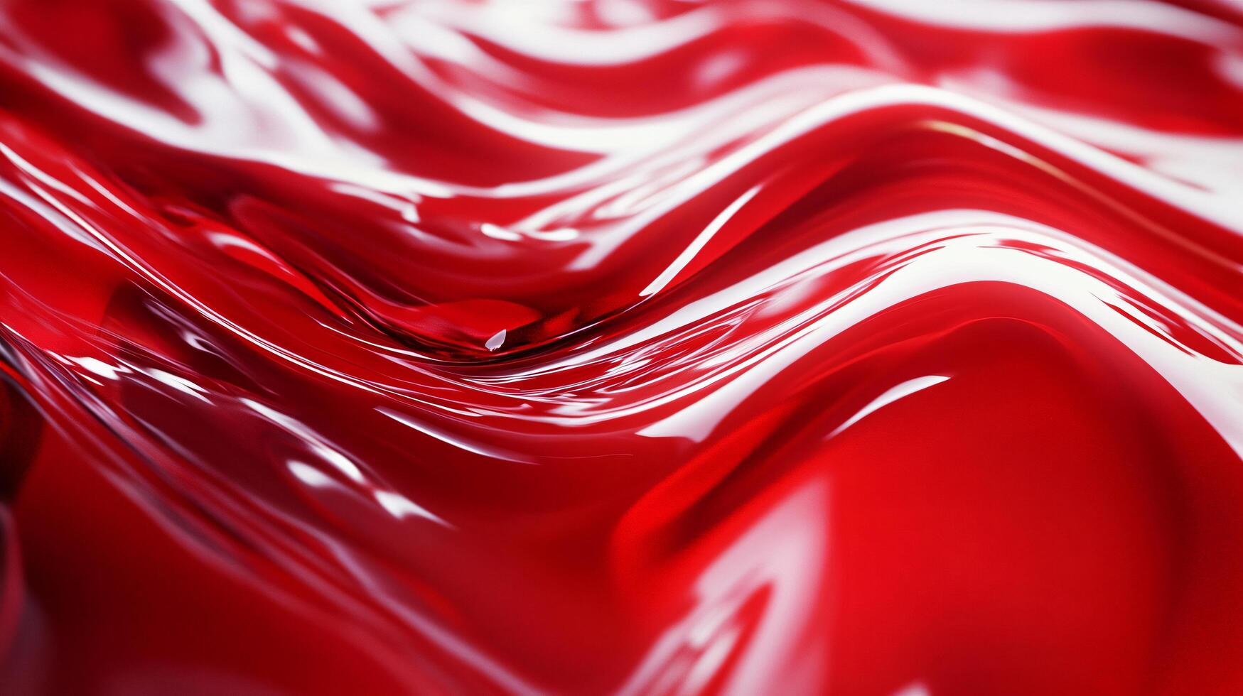 Red and white wave pattern. The red is very bold and the white is very subtle. The red is almost like a splash of color in the white background photo