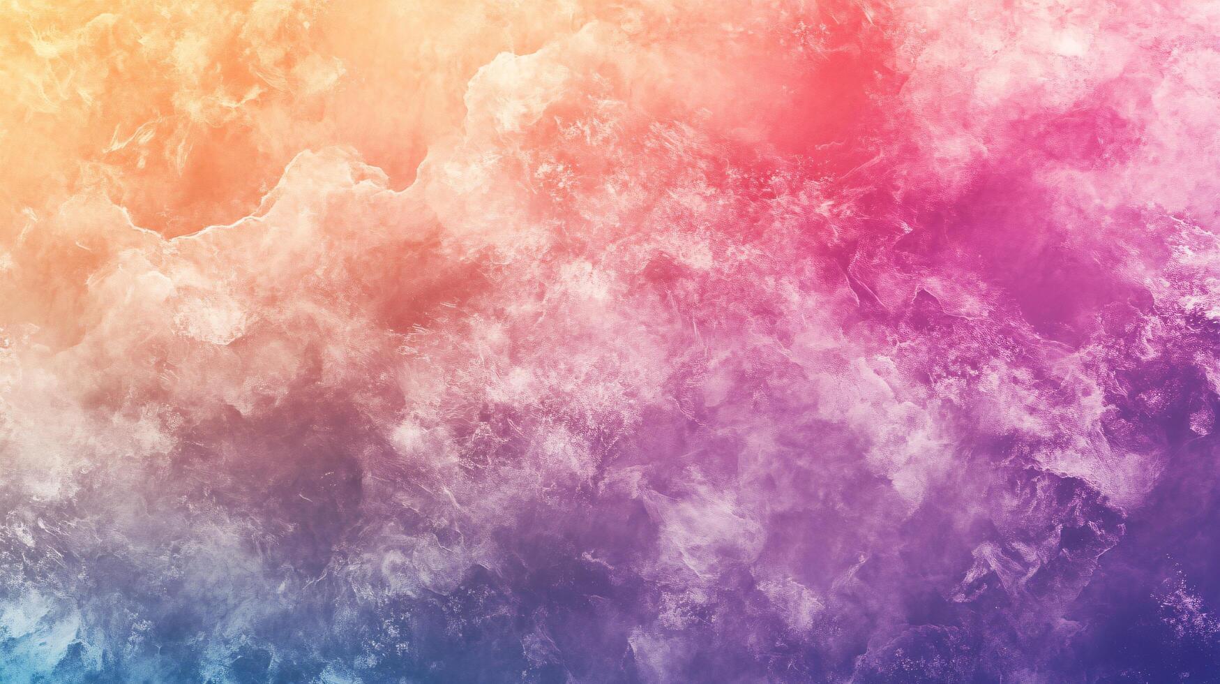 Colorful background with a cloud in the middle. The background is a mix of pink, blue, and yellow photo