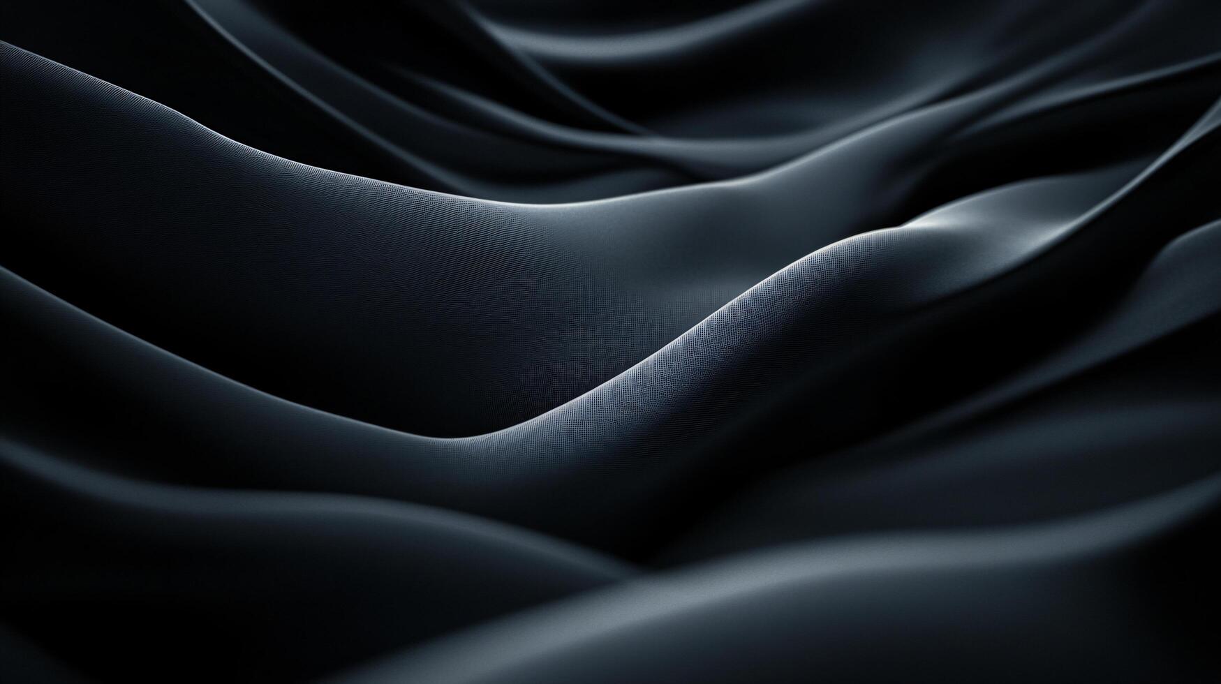 Black and white image of a piece of fabric with a pattern. The image is abstract and has a moody, mysterious feel to it photo