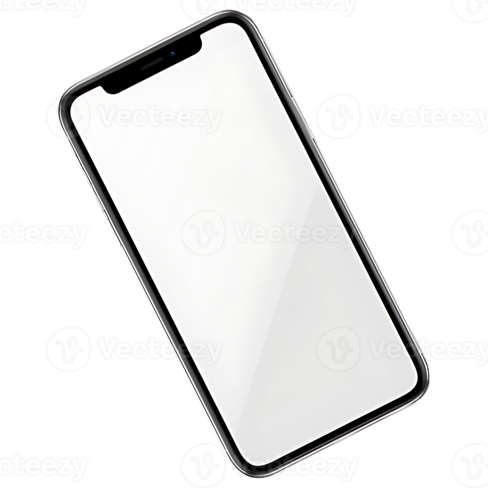 Creative Smartphone Mockup for App Showcase png