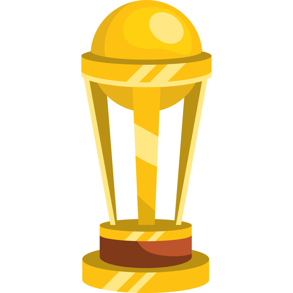 cricket gold trophy png