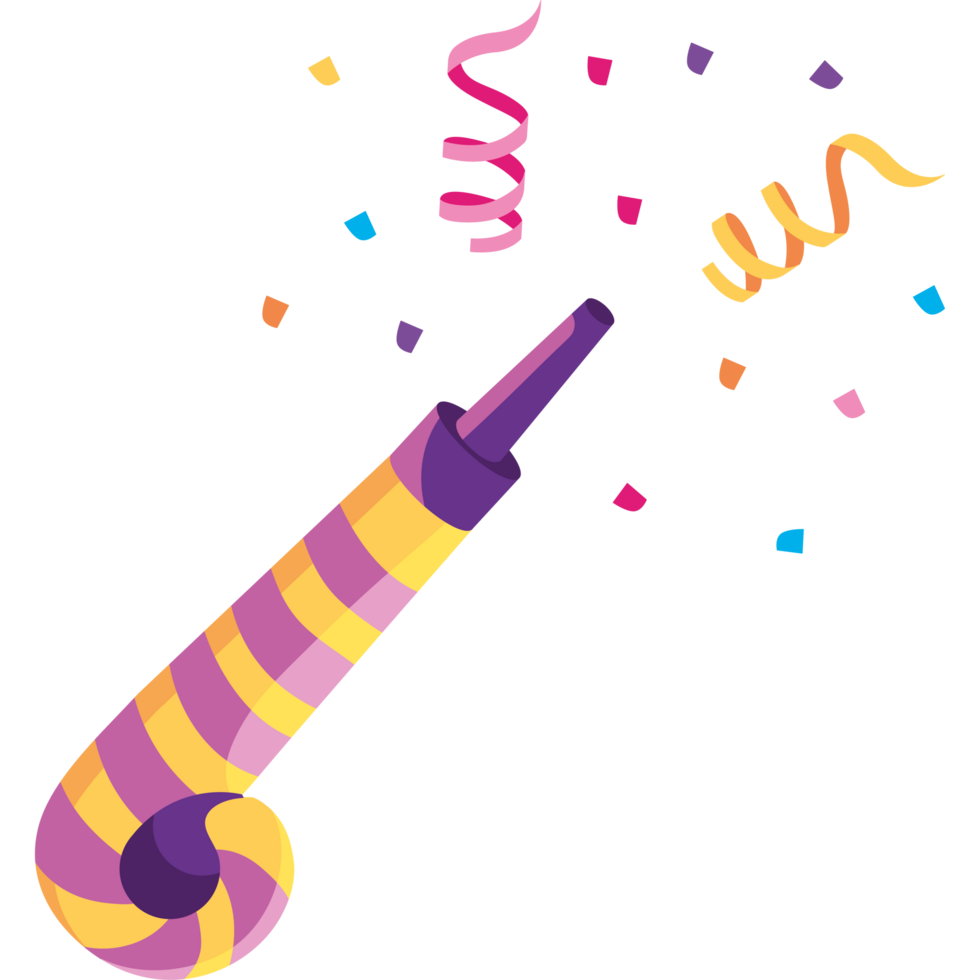 birthday party confetti png