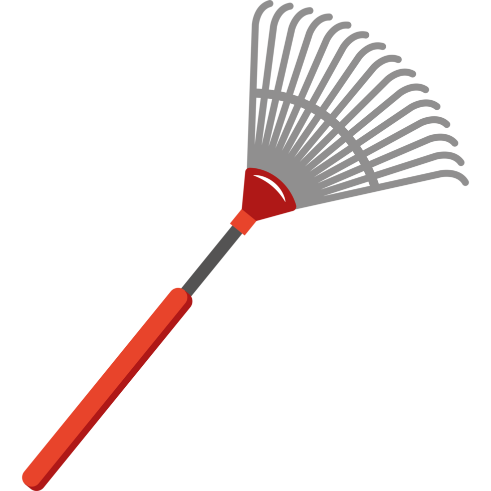 planting equipment lawn rake png