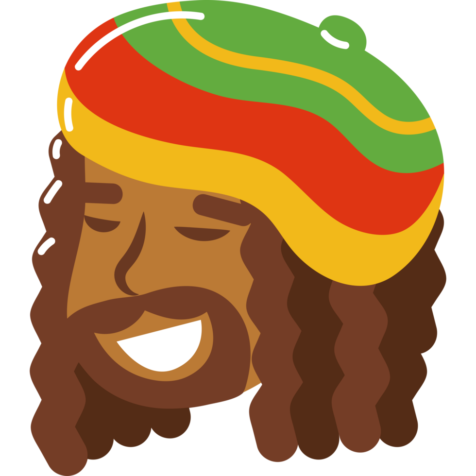 reggae rastafarian style png