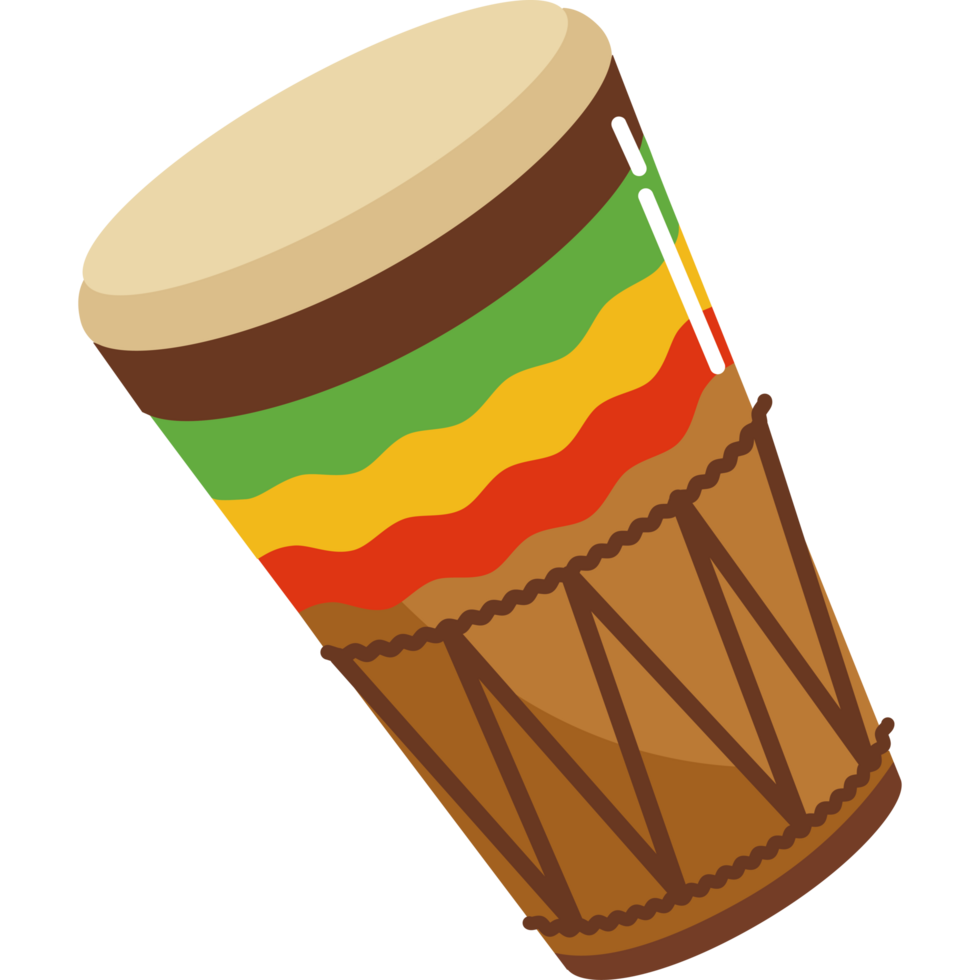 reggae african drum png