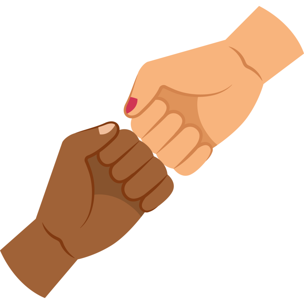 fist hands social greeting symbol png