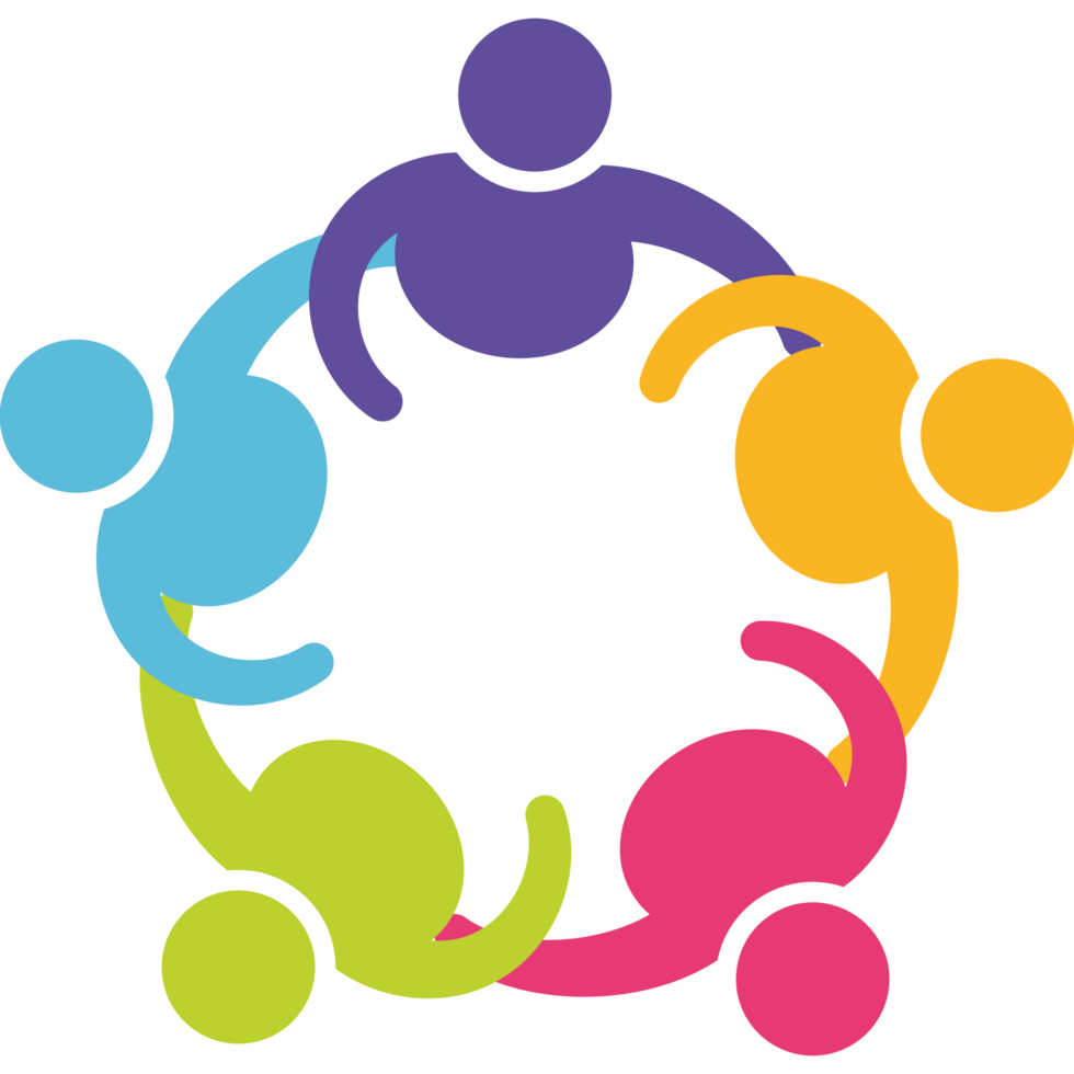 teamwork support people concept png