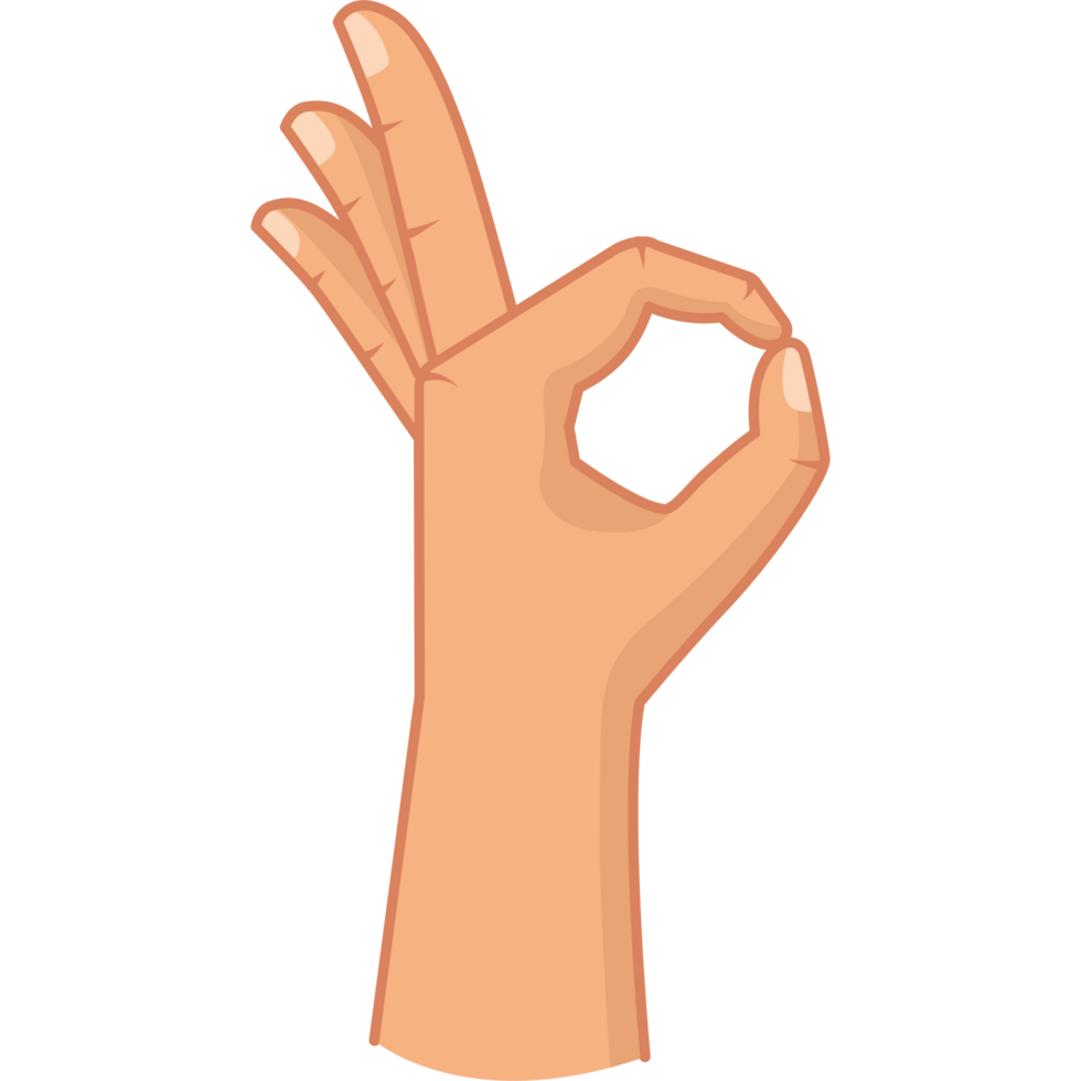 left handed making ok png