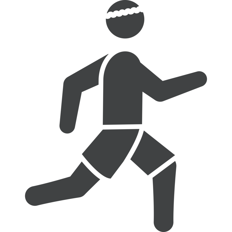 running man pictogram icon png