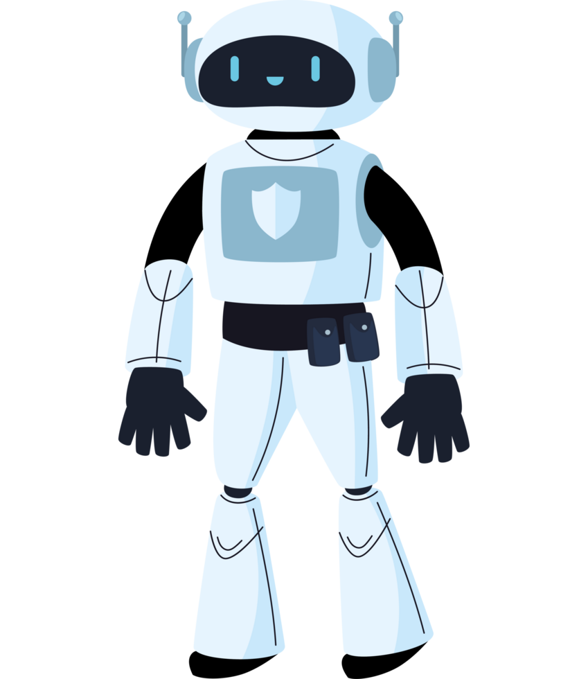 ai police robot high tech png