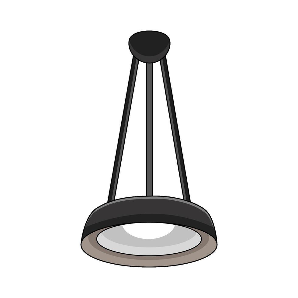 illustration of Hanging Light vector