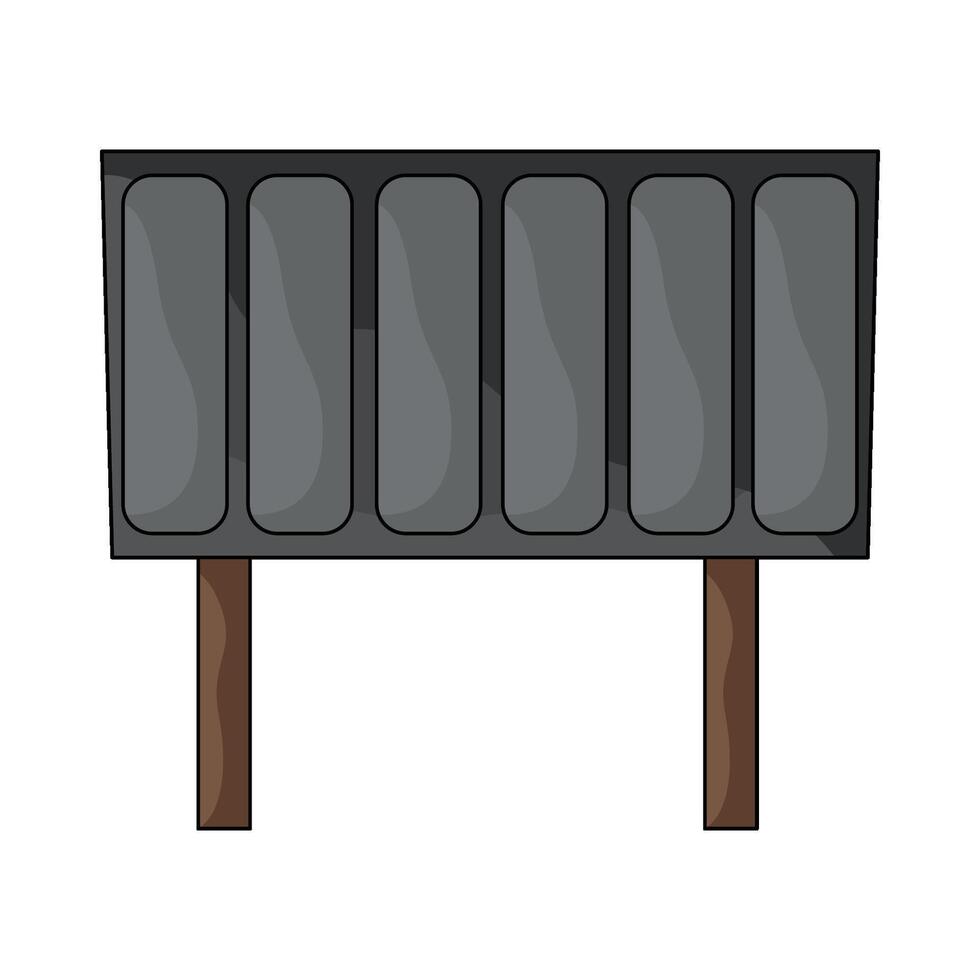illustration of Headboard vector