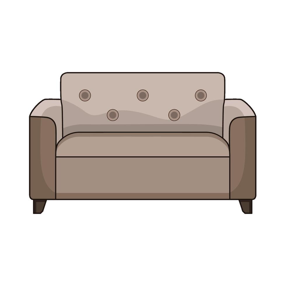 illustration of sofa vector