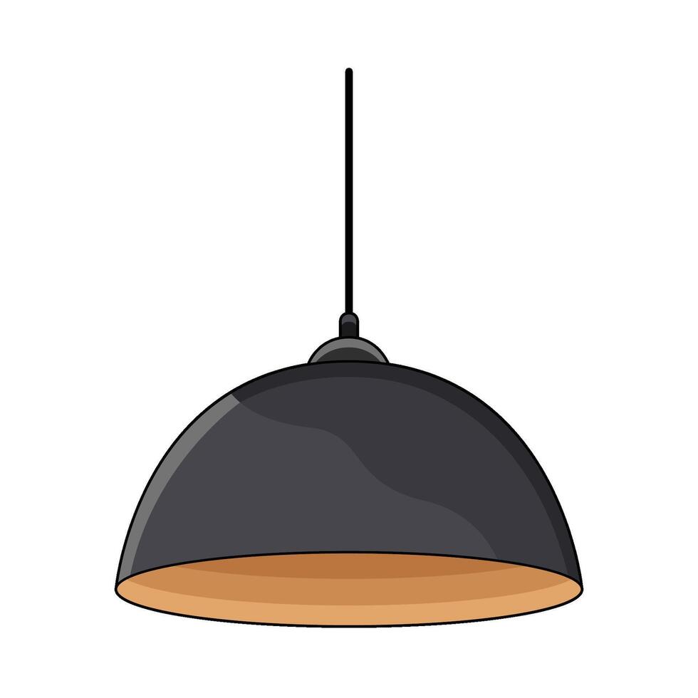 illustration of Pendant Light vector