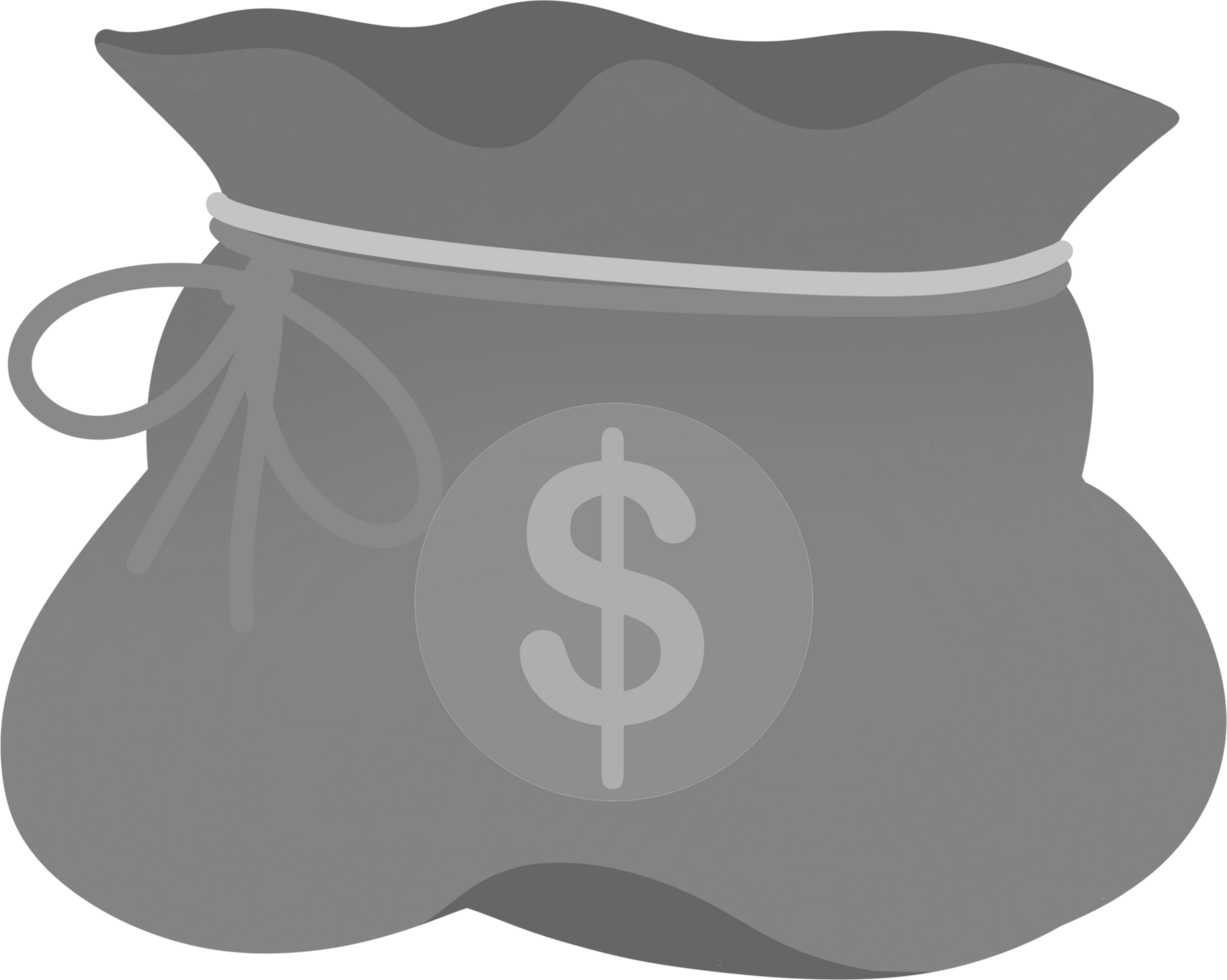 currency symbol bag png