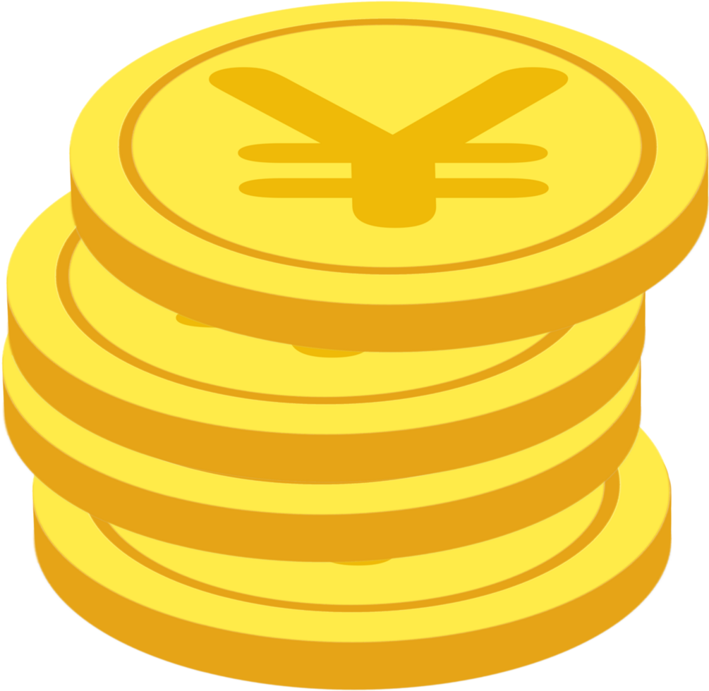 gold stacks currency png
