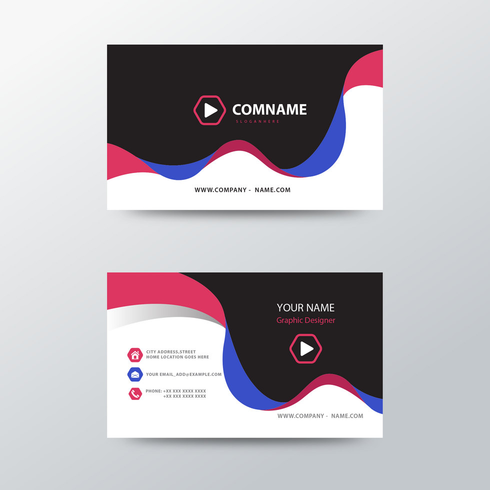 business card template psd